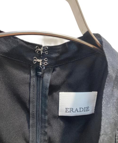 ERADIE（エラディエ）eradie (エラディエ) ドットジャガードテープレースワンピース ブラック サイズ:Fの古着・服飾アイテム