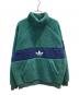 adidas（アディダス）の古着「フリースジャケット」｜グリーン