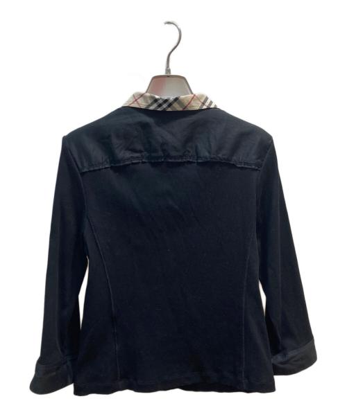 BURBERRY LONDON（バーバリーロンドン）BURBERRY LONDON (バーバリーロンドン) ポロシャツ ブラック サイズ:4の古着・服飾アイテム