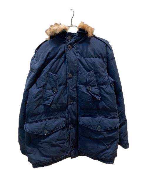 POLO RALPH LAUREN（ポロ・ラルフローレン）POLO RALPH LAUREN (ポロ・ラルフローレン) ダウンジャケット ネイビー サイズ:Mの古着・服飾アイテム