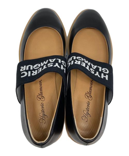 Hysteric Glamour（ヒステリックグラマー）Hysteric Glamour (ヒステリックグラマー) パンプス ブラック サイズ:24の古着・服飾アイテム