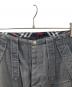 中古・古着 BURBERRY BLACK LABEL (バーバリーブラックレーベル) パンツ グレー サイズ:76：5000円