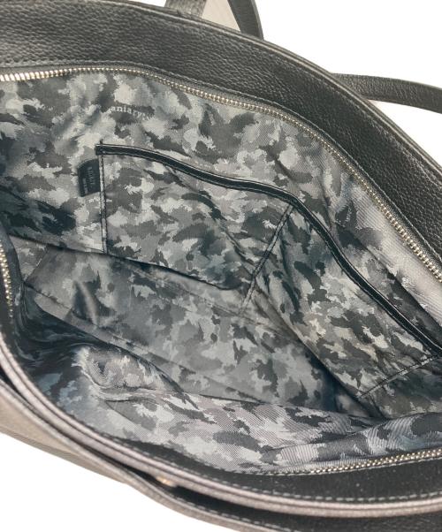 aniary（アニアリ）aniary (アニアリ) ote Shrink Leather bag ブラックの古着・服飾アイテム