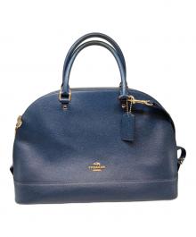 COACH（コーチ）の古着「2WAYバッグ」｜ネイビー