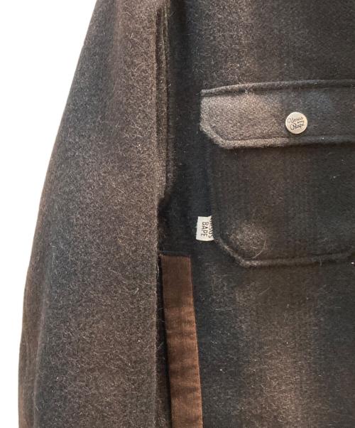 URSUS BAPE（アーサスベイプ）URSUS BAPE (アーサスベイプ) ライナー付ワークジャケット ブラック×ブラウン サイズ:Mの古着・服飾アイテム