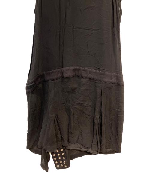 DIESEL（ディーゼル）DIESEL (ディーゼル) ノースリーブワンピース ブラック サイズ:ーの古着・服飾アイテム