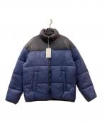 AZUL by moussyアズールバイマウジー）の古着「中綿ジャケット」｜ネイビー