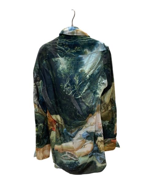 Vivienne Westwood（ヴィヴィアンウエストウッド）Vivienne Westwood (ヴィヴィアンウエストウッド) BOUCHER Pianist Shirt グリーン サイズ:S 未使用品の古着・服飾アイテム