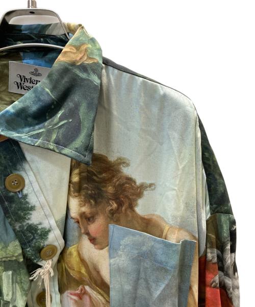 Vivienne Westwood（ヴィヴィアンウエストウッド）Vivienne Westwood (ヴィヴィアンウエストウッド) BOUCHER Pianist Shirt グリーン サイズ:S 未使用品の古着・服飾アイテム