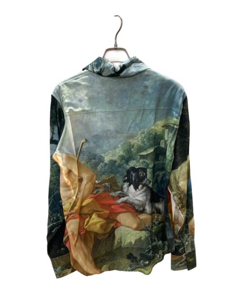 Vivienne Westwood（ヴィヴィアンウエストウッド）Vivienne Westwood (ヴィヴィアンウエストウッド) BOUCHER Chaos Shirt グリーン サイズ:40 未使用品の古着・服飾アイテム