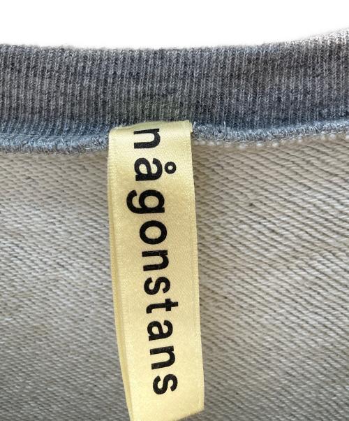 nagonstans（ナゴンスタンス）nagonstans (ナゴンスタンス) スウェット グレー サイズ:38の古着・服飾アイテム