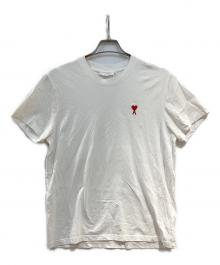AMI PARIS（アミ パリス）の古着「AMI DE COEUR T-SHIRT 半袖カットソー」｜ホワイト