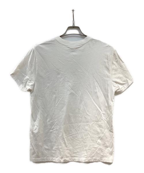 AMI PARIS（アミ パリス）AMI PARIS (アミ パリス) AMI DE COEUR T-SHIRT 半袖カットソー ホワイト サイズ:Mの古着・服飾アイテム