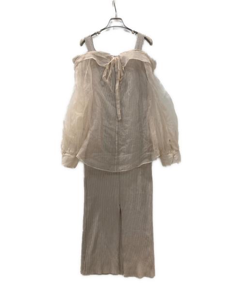 COCODEAL（ココディール）COCODEAL (ココディール) ワンピース ベージュ サイズ:2の古着・服飾アイテム