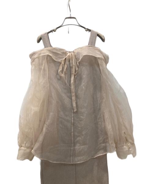 COCODEAL（ココディール）COCODEAL (ココディール) ワンピース ベージュ サイズ:2の古着・服飾アイテム