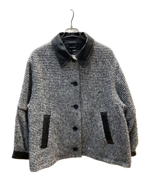 JOURNAL STANDARD（ジャーナルスタンダード）JOURNAL STANDARD (ジャーナルスタンダード) GIOLICA GRANPASチェックブルゾン グレー サイズ:-の古着・服飾アイテム