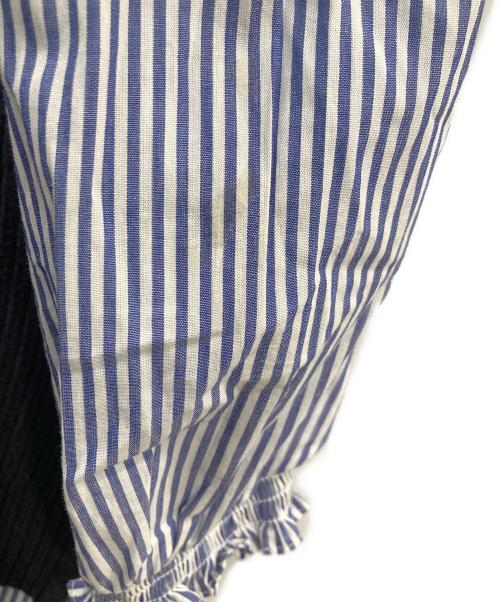 JUSGLITTY（ジャスグリッティー）JUSGLITTY (ジャスグリッティー) ショートベスト×ワンピースSET ブルー×ブラック サイズ:1の古着・服飾アイテム