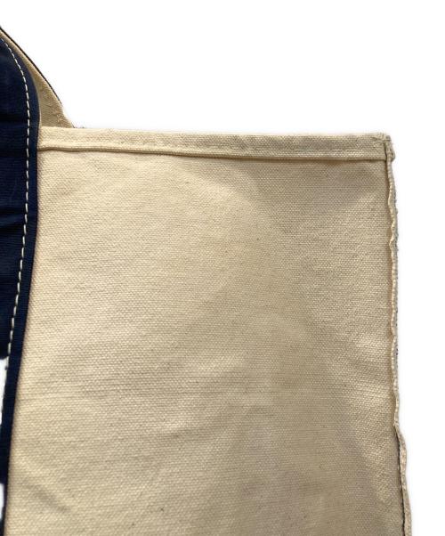 L.L.Bean（エルエルビーン）L.L.Bean (エルエルビーン) 80's 2色タグトートバッグ ネイビー×アイボリーの古着・服飾アイテム
