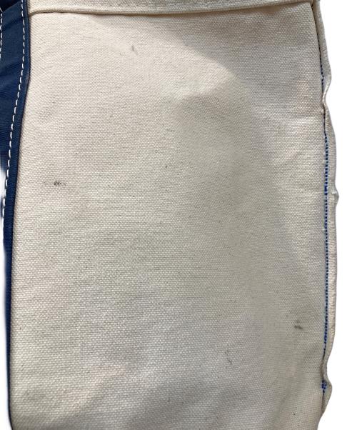 L.L.Bean（エルエルビーン）L.L.Bean (エルエルビーン) 80's 2色タグトートバッグ ネイビー×アイボリーの古着・服飾アイテム