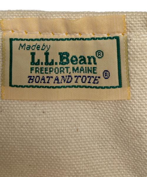 L.L.Bean（エルエルビーン）L.L.Bean (エルエルビーン) 80's 2色タグトートバッグ ネイビー×アイボリーの古着・服飾アイテム