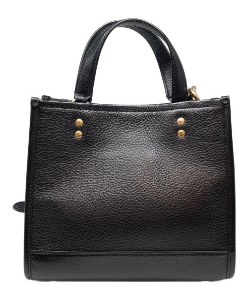 COACH（コーチ）COACH (コーチ) デンプシー トート 22 ウィズ コーチ パッチ ハンドバッグ ブラックの古着・服飾アイテム