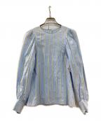 MACPHEEマカフィー）の古着「コットンブロードチュニックシャツ」｜スカイブルー
