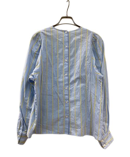 MACPHEE（マカフィー）MACPHEE (マカフィー) コットンブロードチュニックシャツ スカイブルー サイズ:36の古着・服飾アイテム