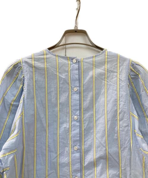 MACPHEE（マカフィー）MACPHEE (マカフィー) コットンブロードチュニックシャツ スカイブルー サイズ:36の古着・服飾アイテム