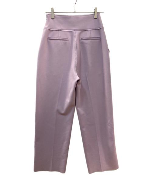 PHEENY（フィーニー）PHEENY (フィーニー) AMUNZEN HIGH WAIST TAPERED PANTS バイオレット サイズ:2の古着・服飾アイテム