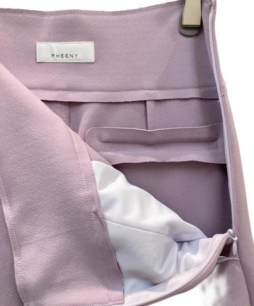 PHEENY（フィーニー）PHEENY (フィーニー) AMUNZEN HIGH WAIST TAPERED PANTS バイオレット サイズ:2の古着・服飾アイテム