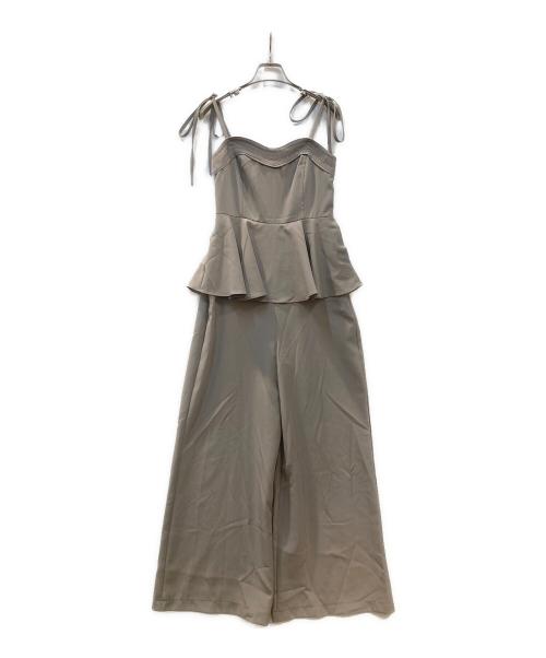 dolce liche（ドルチェリーチェ）dolce liche (ドルチェリーチェ) オールインワン ベージュ サイズ:FREEの古着・服飾アイテム