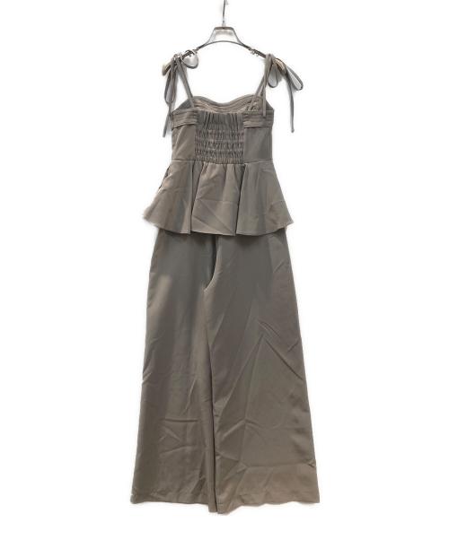 dolce liche（ドルチェリーチェ）dolce liche (ドルチェリーチェ) オールインワン ベージュ サイズ:FREEの古着・服飾アイテム