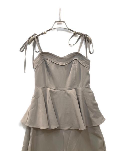 dolce liche（ドルチェリーチェ）dolce liche (ドルチェリーチェ) オールインワン ベージュ サイズ:FREEの古着・服飾アイテム