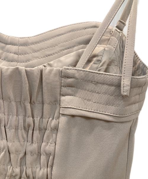 dolce liche（ドルチェリーチェ）dolce liche (ドルチェリーチェ) オールインワン ベージュ サイズ:FREEの古着・服飾アイテム