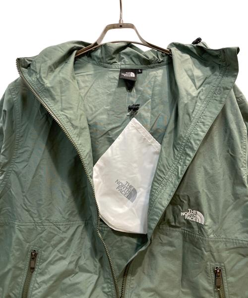 THE NORTH FACE（ザ ノース フェイス）THE NORTH FACE (ザ ノース フェイス) コンパクトジャケット グリーン サイズ:Ⅼ 未使用品の古着・服飾アイテム