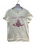 Vivienne Westwood RED LABEL（ヴィヴィアンウエストウッドレッドレーベル）の古着「オーブプリントカットソー」｜アイボリー