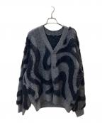 HAREハレ）の古着「イソザイラインスパンコール カーディガン」｜グレー