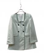 LANVIN en Bleuランバンオンブルー）の古着「ジャケット」｜ミントグリーン