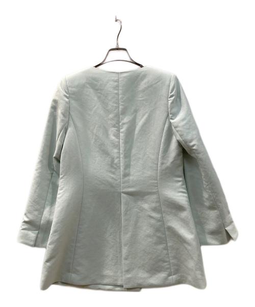 LANVIN en Bleu（ランバンオンブルー）LANVIN en Bleu (ランバンオンブルー) ジャケット ミントグリーン サイズ:38の古着・服飾アイテム