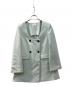 LANVIN en Bleu（ランバンオンブルー）の古着「ジャケット」｜ミントグリーン