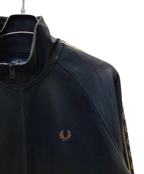 FRED PERRY（フレッドペリー）FRED PERRY (フレッドペリー) トラックジャケット ブラック サイズ:Lの古着・服飾アイテム