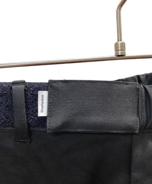 Graphpaper（グラフペーパー）Graphpaper (グラフペーパー) 23AW Scale Off Wool Chef Pants ブラック サイズ:-の古着・服飾アイテム