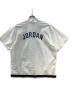 JORDAN (ジョーダン) 半袖シャツ ホワイト サイズ:Ⅼ：4000円