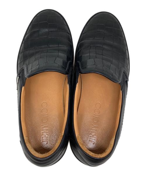 JIMMY CHOO（ジミーチュウ）JIMMY CHOO (ジミーチュウ) スニーカー ブラック サイズ:41の古着・服飾アイテム