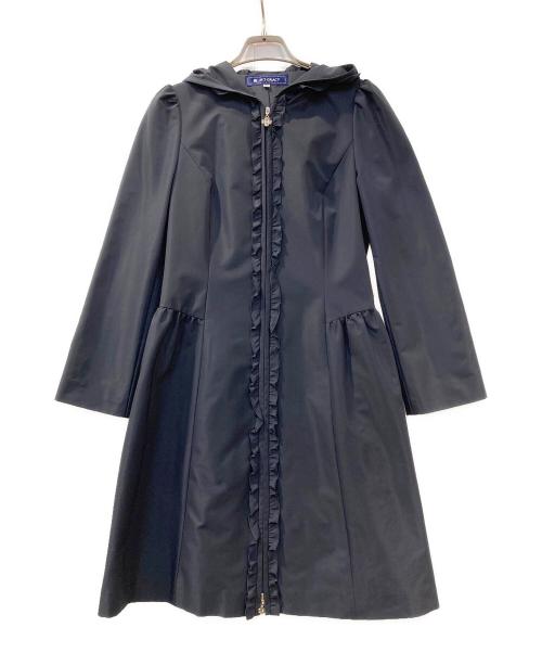 M'S GRACY（エムズグレイシー）M'S GRACY (エムズグレイシー) フリルフーディーコート ネイビー サイズ:36の古着・服飾アイテム