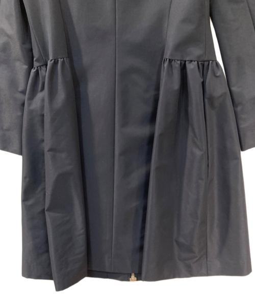 M'S GRACY（エムズグレイシー）M'S GRACY (エムズグレイシー) フリルフーディーコート ネイビー サイズ:36の古着・服飾アイテム