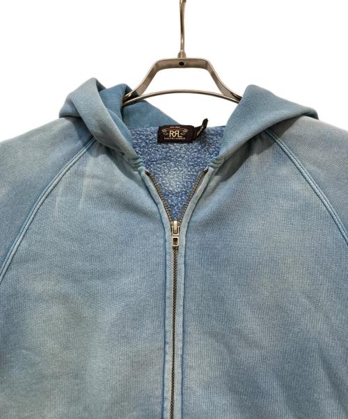 RRL（ダブルアールエル）RRL (ダブルアールエル) ジップパーカー スカイブルー サイズ:1の古着・服飾アイテム