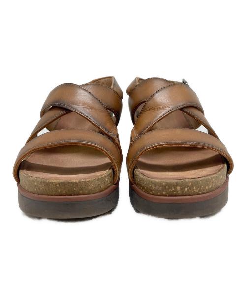 CLARKS（クラークス）CLARKS (クラークス) サンダル ブラウン サイズ:23.5cmの古着・服飾アイテム