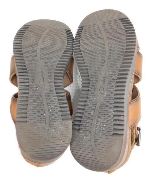 CLARKS（クラークス）CLARKS (クラークス) サンダル ブラウン サイズ:23.5cmの古着・服飾アイテム