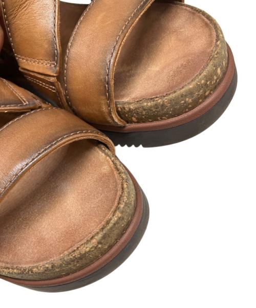 CLARKS（クラークス）CLARKS (クラークス) サンダル ブラウン サイズ:23.5cmの古着・服飾アイテム